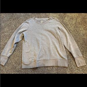 Grey High Low Sweatshirt